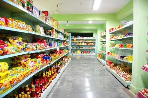 Supermarket Shelves 01